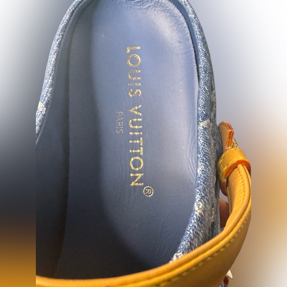 Louis Vuitton Aspen Denim Remix Clog EUC - Picture 9 of 11